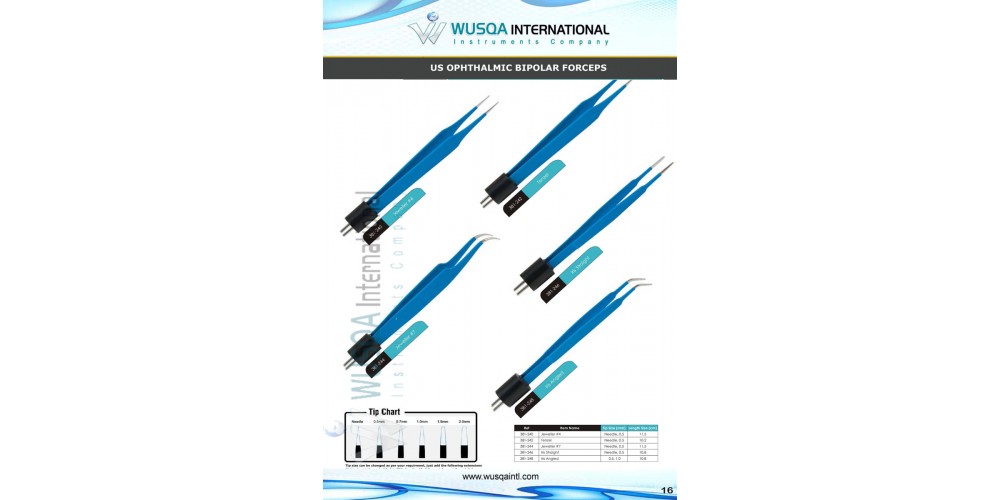 US Bipolar Forceps